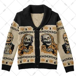Autumn Winter Halloween Print Sweatshirt Full Skull 3D Sweatshirts Women Casual Round Neck Streetwear Gothic Hoodie Loose Blue HKD230815