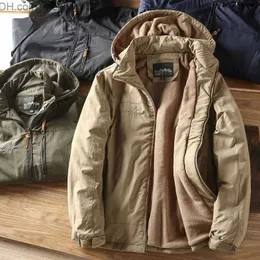 Мужские куртки мужская зимняя куртка с капюшоном мужская куртка кашемирная куртка мужская куртка сгущенной и теплой. Parkas Liek Fitting Pure Cotton Men's Clothing Z230816