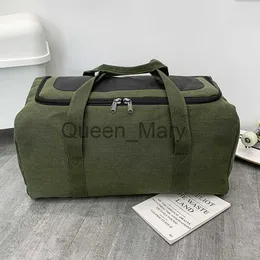 Duffel Väskor Ny duk resväska för män solid slitstark handväska utomhus sport förvaring bagage ryggsäck stor kapacitet sac de voyage xa655f j230815