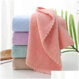 Towel Mti Colours Coral Absorbent Soft Skin Care Good Ventilation Easy Dry Shower Towels Face Arrival 2 35Jl L2 Drop Delivery Home G Dhjts