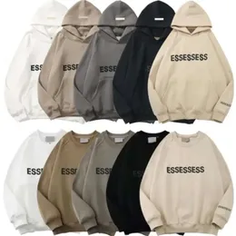 Männer Hoodies Designer Hoodie Essentail Sweatshirts Hoody Women High Street Streetwear Ess Loose Hoodie Paar Tops Baumwollpullover A02