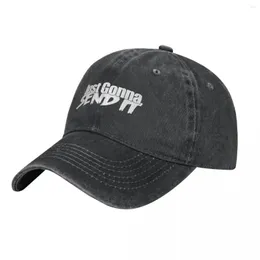 Boinas só vão enviar -o retrô ajustável cowboy jeans hat unisex hip hop beisebol taps preto