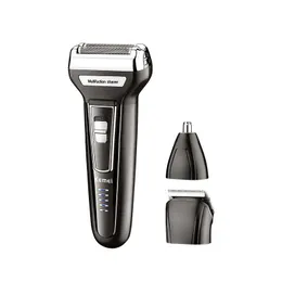 3 i 1 hårtrimmer 3W uppladdningsbar hårropa kemei KM-1429 3 Cutter Head USB Wireless Charging Electric Razor for Men