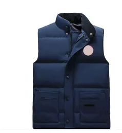 Canadian USA popularność zimowa na zewnątrz kamizelki luksusowe bodywararmer kurtki mody damskie damskie dżilet projektowy płaszcz męski Doudoune 586