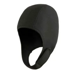 Tappo da nuoto cappello in neoprene cappello da immersione in tessuto professionale inverno mute a prova fredda head er casco da bagno 211227 consegna goccia sp dhzot