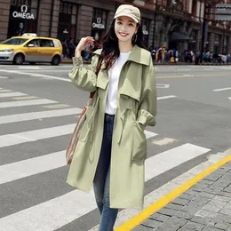 【新品未使用】Wide volume spring coat Amazon.com: WINSUNNY Spring and Autumn Women' Mid-length