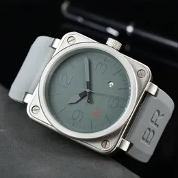 Designer Relógios masculinos Moda Square Watch Man Automatic Mechanical BR Business Watch Watch Lady Wristwatches Sport Wristwatch Movement Orologio Da Uomo