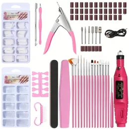 Профессиональный USB Electric Drill Set Set Plic File File Kit, акриловые ногочные принадлежности Manicure Set Nail Files набор для ногтей набор для ногтей для домашнего салона для ногтя DIY