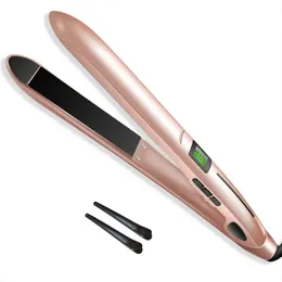 Ujemny prostownica włosów w podczerwieni z wyświetlaczem LED - profesjonalne narzędzie do pielęgnacji włosów dla gładkich i błyszczących włosów