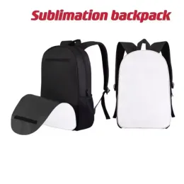 Sublimation DIY Backpacks Blank other office Supplies heat transfer printing Bag Personal Creative Polyester School Student Bags