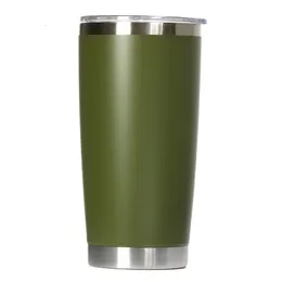 Mugs 20 OZ 304 Stainless Steel Tumbler Travel Coffee Mug Car Thermos Water Cup Thermocup Caixa Termica Keep Cold and Drop 230814