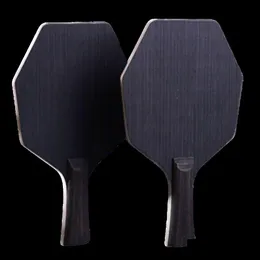 Table Tennis Raquets Cybershape Hexagon Pure Wood Bony Material Blade 5 Layers Popla Racket For Trainning Drop Delivery Sports Outdo Dh4D9
