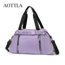 Duffel Bags Aottla Frauen Sportbeutel wasserdichte hochwertige Handtasche Multifunktion Ladies Umhängetasche Casual Crossbody Pack kostenlos Versand J230815