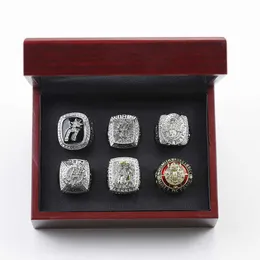 Tim Duncan Championship Ring 6 Spurs Basketball Set