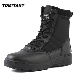 Safety Shoes Tactical Military Boots Men Boots Special Force Desert Combat Army Boots Outdoor Hiking Boots Ankle Shoes Men Work Safty Shoes 230815