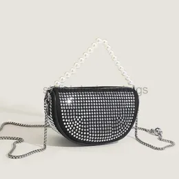 Popular diamante brilhante deste ano novo novo incrustado para mulheres versáteis e simples de cruzamento submetido The em geral publicstylishdesignerbags