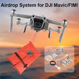 Kamera Çantası Aksesuarları Airdrop Sistemi DJI Air 2Air 2S Mini 2 Mini 2 Pro Drone Balıkçılık Yem Hediye Kurtarma Uzaktan Atıcı Fimi X8 SE 230816
