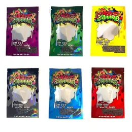 Dank Gummies Cook Bag Wet Plastic EDibles Sour Candy Package Packaging Worms 500 Mg Edible Bear Cube Packing Wholesale WCAII