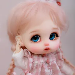 Dolls BJD DLIN DLODA OB11 YUYU 135CM FULLSET 111 TINY PUKIFEE Anime Obitsu11 Doll Girls Cute Baby Club Present 230815