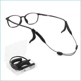 Эйегсы Цепи Черный эластичный бретель для ремня солнцезащитные очки с чтением бисера очки цепные глаза носят держатель шнура.