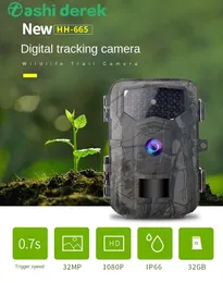 Weatherproof Cameras Highdefinition 야외 카메라 야생 사냥 지능형 적외선 야간 시력 자동 PO 및 비디오 230816