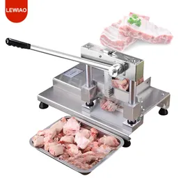 Stainless Steel Cut Large Bone Trotters Ribs Bone Saw Machine Manual Meat Cutting Maker