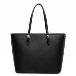 Totes grandes 2023 moda feminina pu bolsa de couro curto preto e branco grande capacidade designer de compras de luxo caitlin_fashion_bags
