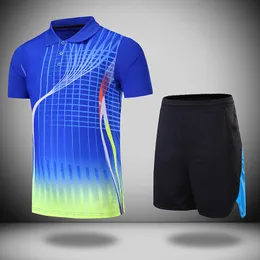 Andere Sportwaren Tennis Trikots Polo Tisch Tennis Top Shirts Shorts Frauen/Männer Badminton Sets Pingpong Badminton T-Shirt Casual Training 230815