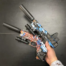 Elektrikli jel blaster su boncuklar oyuncak silah glk sıçrama topu airsoft pistola açık oyun tabanca yetişkinler için ldren cs go t2308