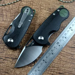 İki Sun TS506 Katlanır Pocket Bıçağı N690 Bıçak Seramik Bilyalı Yatak Yıkayıcı Micarta Sap Dış Mekan EDC Avcılık Araçları