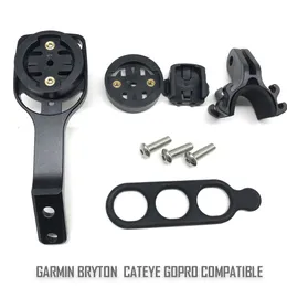 Bike Computers 2023 Handlebar Computer Mount Bicycle Extension Alloy GPS Bracket Holder Stopwatch Speedometer For INC Cycling parts 230815