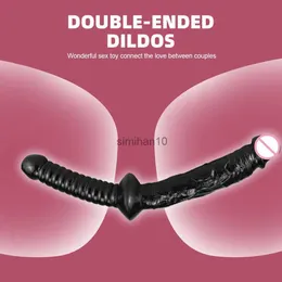 DILDOS/DONGS PENETRAZIONE DOPPIO DILDOS DIDILO REALISTICO VAGINA PHALLUS DOPULA VAGINA E ANUSE DICK LUNGO PATENI SESTRA PER DONNE LESBIAN HKD230816