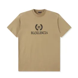 Blcg Lencia unisex Summer T-shirts damskie wadze ciężka 100% bawełniana tkanina potrójne wykonanie wykonania plus rozmiar TESS SM130243