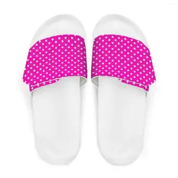 Nike polka shop dot sliders
