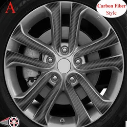 Sunfada 17 بوصة ألياف الكربون الأسود غير اللامع ملصقات حافة الفينيل السوداء لنيسان جوجي 2011-2019 تصميم السيارات لمدة 4 عجلات 299 فولت