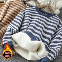 Hoodies Sweatshirts Fleece Sweater de meninos Lidra infantil espessante menino quente camisa de manga longa de mangas compridas 230815