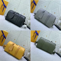 2023Luxury Design 21 Messenger çantası 543 -Compact Yapılandırma Ayarlanabilir omuz kayışı torbaları Cowhide kumaş astar metal