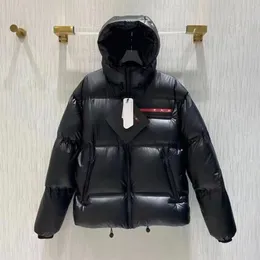남자 재킷 큰 겨울 따뜻한 바람 방풍 다운 재킷 디자이너 고급 자수 재료 커플 coatxm-5xl