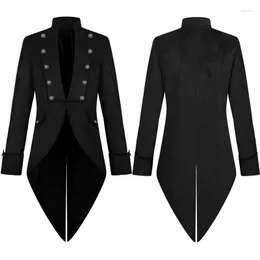 Мужские траншеи пальто пальто 2023 Весна и осень Британский Ямамото в стиле ретро большие размеры