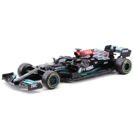 Diecast Model Car Bbrago 1 43 Mercedes AMG W12 Eパフォーマンス＃77 Valtteri Bottas静的シミュレーションDiecast Alloy Model Racing Formula Car 230814