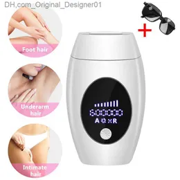 IPL Haarentfernung 600000 Flash Professional IPL Haarentfernung Haus verwenden Epilator LCD Puls Light Mini Tragbare Laser Haarentfernung Z230818