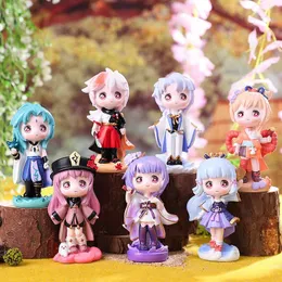 Bescone Blind Box 10 cm Genshin Impact 2nd Anime Box Mystery Sorpresa Forty Gifts Action Figures Toys Cute Kids Girls 230816