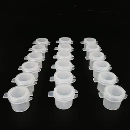 Mini leerer Acrylgel Paint Pot Pot Container Streifen 5ml -Farbtöpfe - 6 Töpfe mit Deckel für Klassenzimmer Schulkunst und Handwerk xgobc
