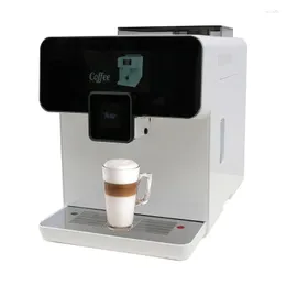Tam otomatik kahve makinesi dokunmatik ekran tek düğmeli süslü ev ticari yüksek basınçlı İtalyan stea