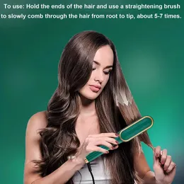 Das ultimative Haarstyling -Werkzeug: Ionisches Haarglätterkamm - Curll ohne Beschädigung glätten!
