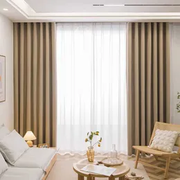 Curtain 310cm Height Blackout Curtains for Living Room Thermal Insulated Modern Velvet Bedroom Curtain Sound Reduce Drapes