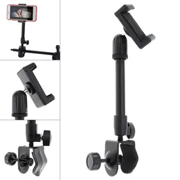 Suportes de flash Multifunction Universal Mobile Phone Holder Stand Stand com clipe de tabela Montagem 230816