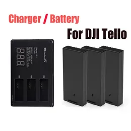 إكسسوارات حقيبة الكاميرا الأصلية DJI Tello Battery Drone Charger Charger for DJI Hub Flight Accessories 230816