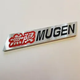 Mugen Metal Emblem Car Car Trunk Rear Badge Civic RSX Accord S2000 EP3 SI256Lのデカール