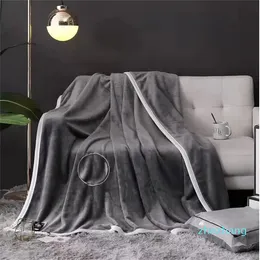 2023-Designers Blankets Flannel Luxury Letter Print Home Blanket Adults Kids Carpet Home Textiles Beddings Supplies Sofa Travel